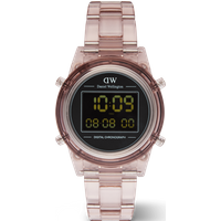 Daniel Wellington DW Watch Retro Digital Dark Pink 36mm